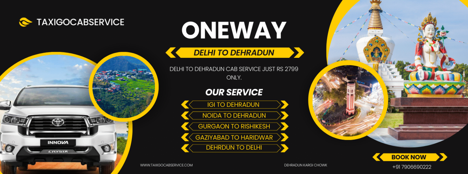 Delhi to Dehradun cab